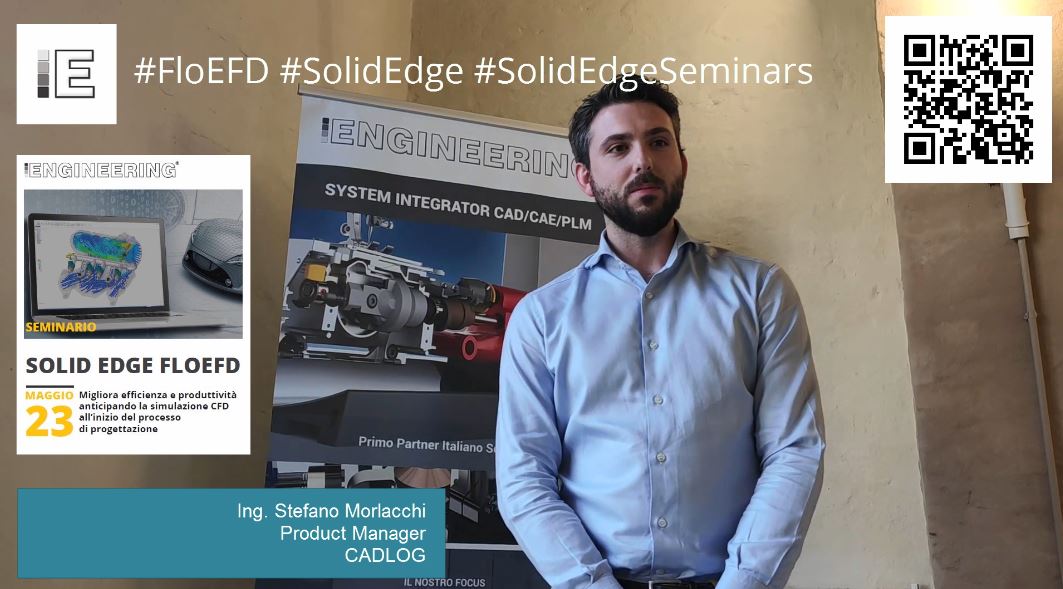Intervista Stefano Morlacchi - Solid Edge FloEFD