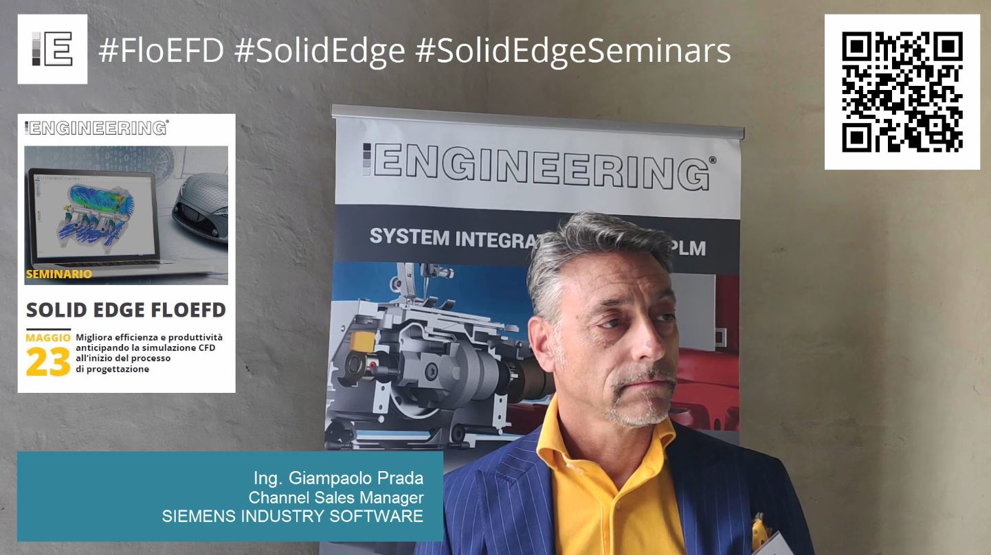 Intervista a Giampaolo Prada Seminario Solid Edge FloEFD
